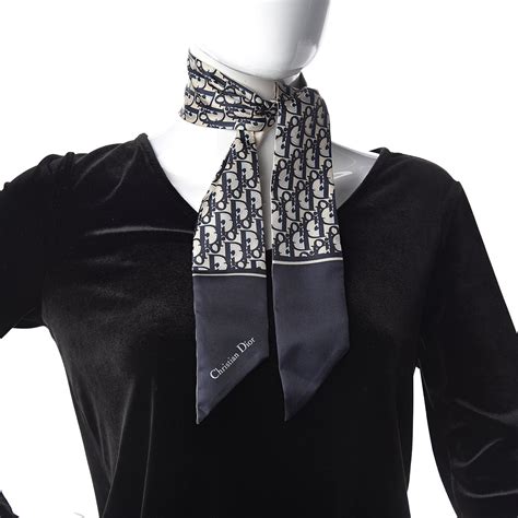 dior silk scarf top|christian dior oblique mitzah scarf.